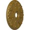 Ekena Millwork Milan Ceiling Medallion (Fits Canopies up to 4 5/8"), Hand-Painted Gold, 24 1/2"OD x 3 1/2"ID x 1"P CM24MIGLS - alternate 3